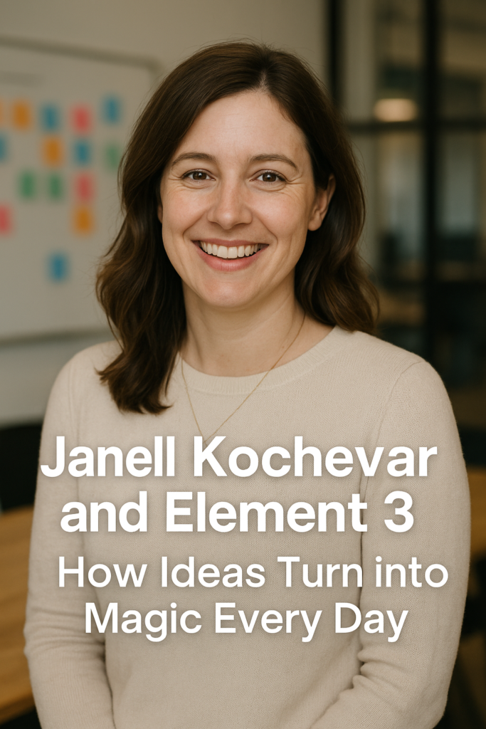 Janell Kochevar and Element 3