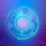 a circular design with lines and dotsBack Light Unit Lens Technology Patent