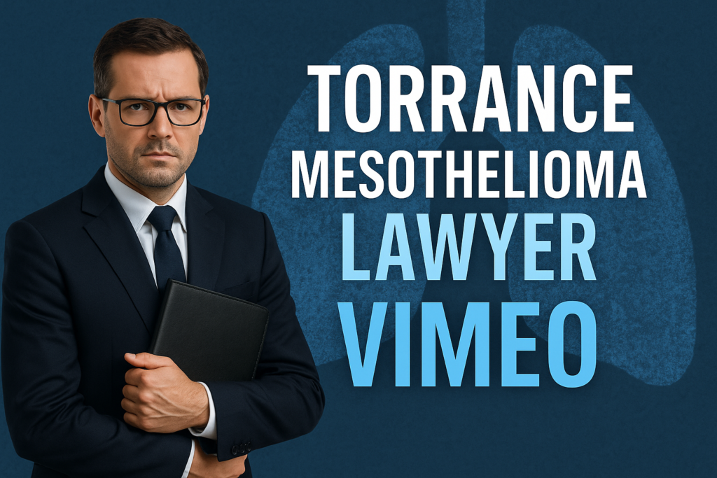 Torrance Mesothelioma Lawyer Vimeo