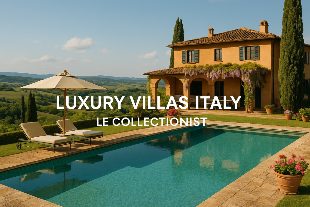 luxury villas italy le collectionist