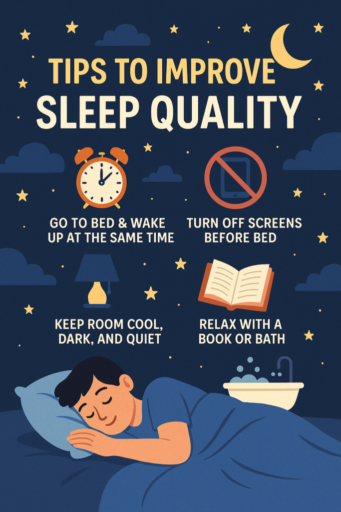 tips to improve sleep quality